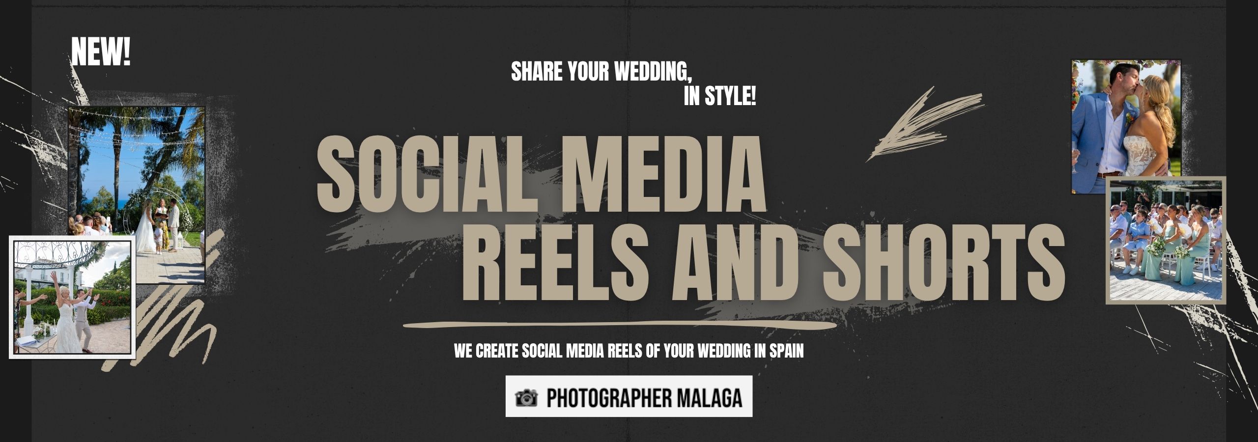 Wedding content creator Malaga
